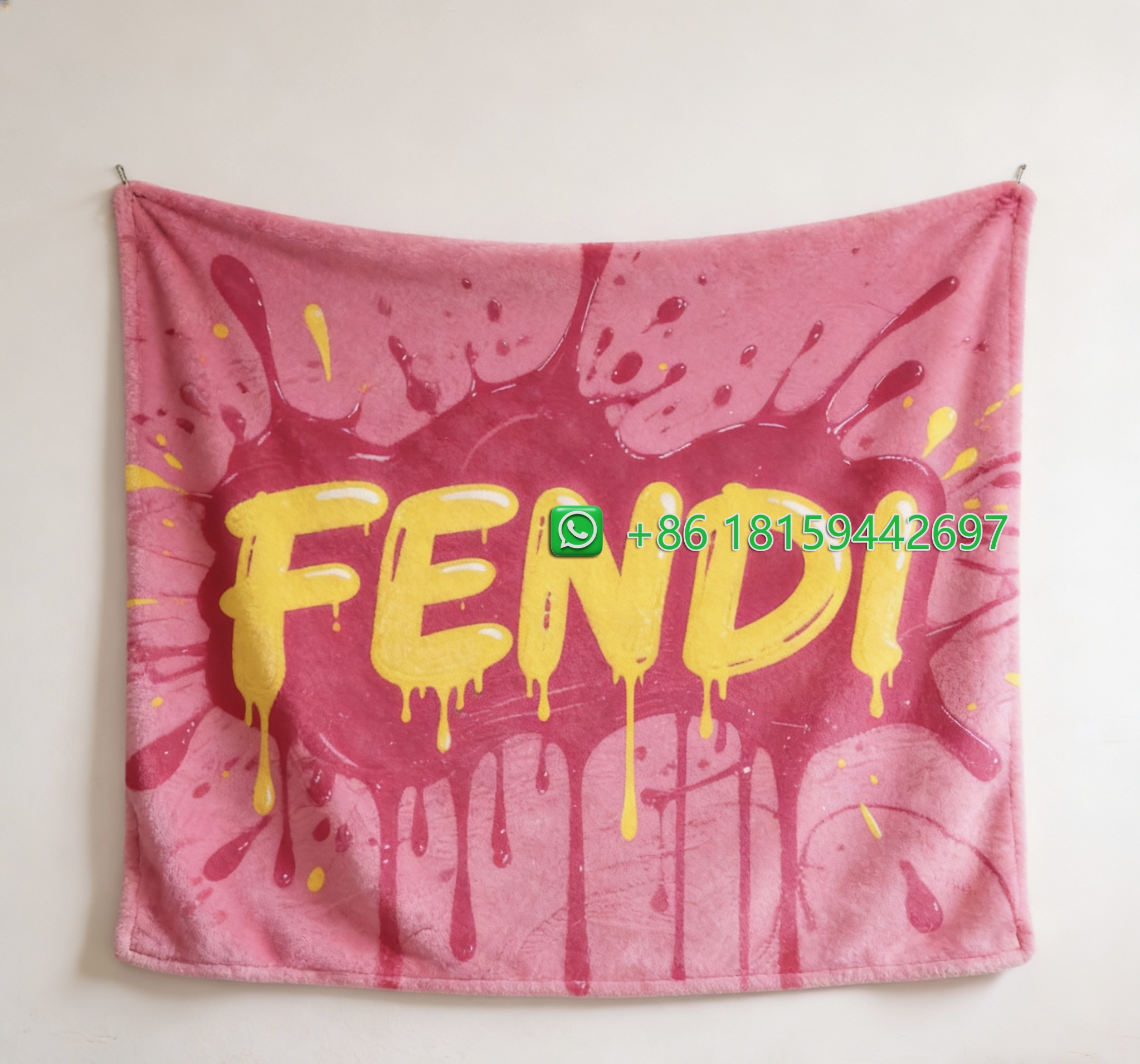 Fendi Throw Blankets